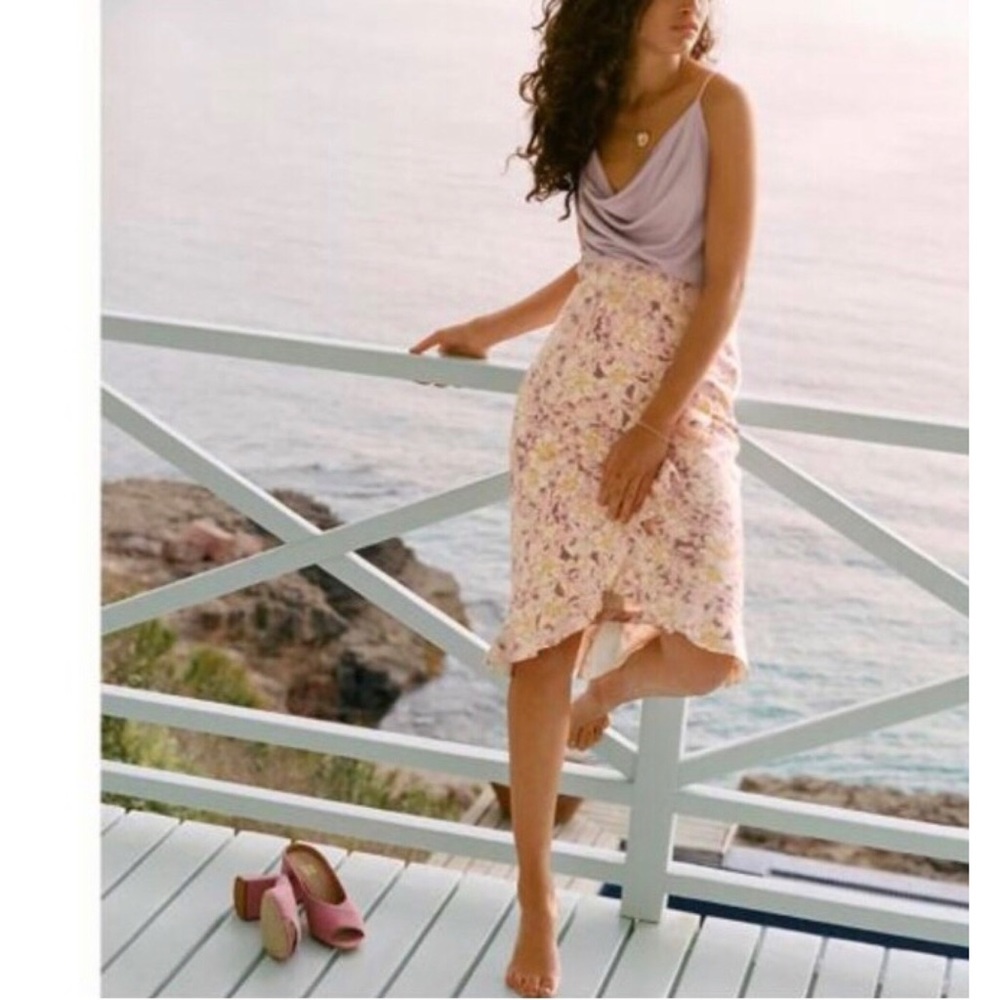 Anthropologie | Skye ruffled skirt